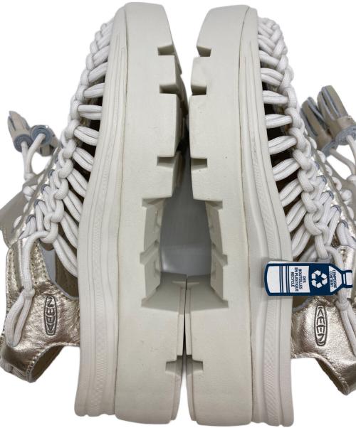 KEEN（キーン）KEEN (キーン) オールジェンダー ユニーク ピーエルティー タッセル ベージュ サイズ:SIZE 24cmの古着・服飾アイテム