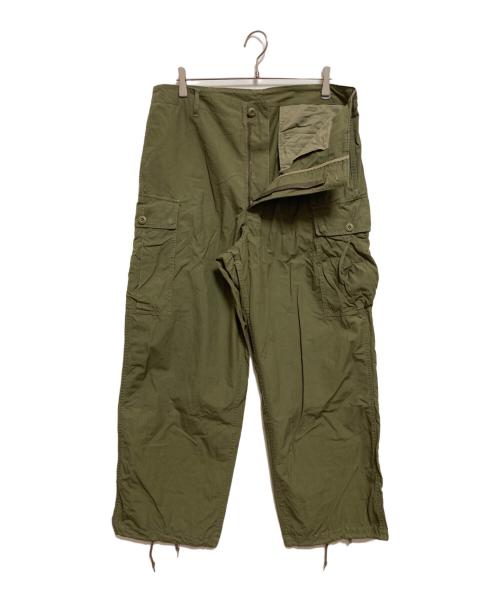BEAMS PLUS（ビームスプラス）BEAMS PLUS (ビームスプラス) リップストップミリタリー6ポケットパンツ オリーブ サイズ:Lの古着・服飾アイテム