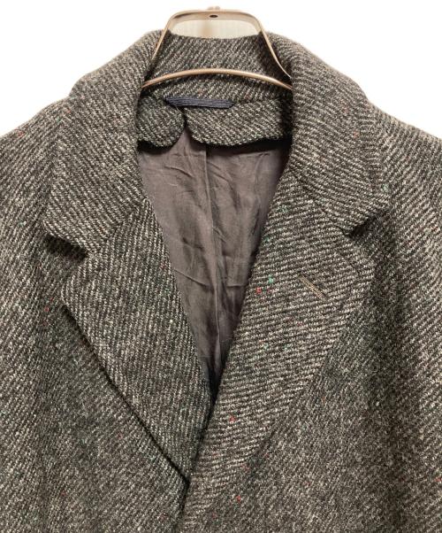 Clipper Craft（クリッパー クラフト）Clipper Craft (クリッパー クラフト) Harris Tweed (ハリスツイード) チェスターコート グレー サイズ:なし(下記参照)の古着・服飾アイテム