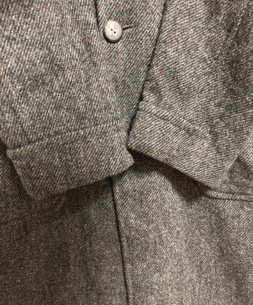 Clipper Craft（クリッパー クラフト）Clipper Craft (クリッパー クラフト) Harris Tweed (ハリスツイード) チェスターコート グレー サイズ:なし(下記参照)の古着・服飾アイテム
