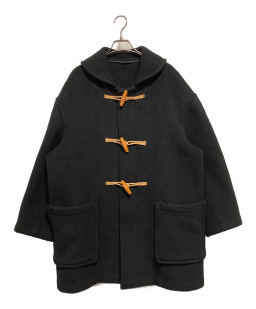 MARGARET HOWELL（マーガレットハウエル）MARGARET HOWELL (マーガレットハウエル) 丸襟ダッフルコート ブラック サイズ:SIZE 42の古着・服飾アイテム