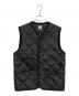 TAION（タイオン）の古着「キルティングベスト」｜ブラック