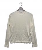 Y'sワイズ）の古着「ロングスリーブカットソー」｜アイボリー