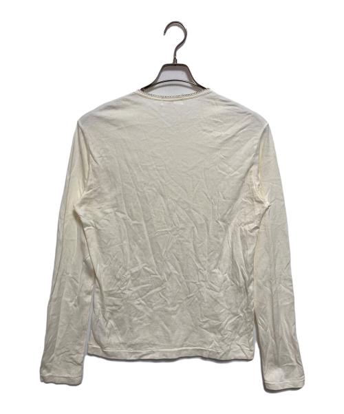 Y's（ワイズ）Y's (ワイズ) ロングスリーブカットソー アイボリー サイズ:2の古着・服飾アイテム