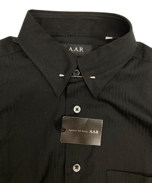 A.A.R（アール）A.A.R (アール) ドレスシャツ ブラック サイズ:2 未使用品の古着・服飾アイテム