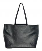 MCMエムシーエム）の古着「スタッズトートバッグ」｜ブラック