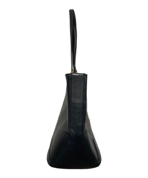 MCM（エムシーエム）MCM (エムシーエム) スタッズトートバッグ ブラックの古着・服飾アイテム