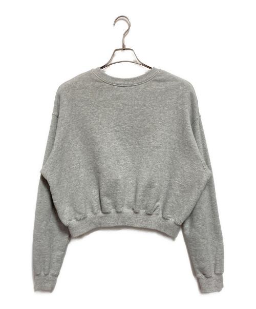 e BIOTOP（ビオトープ）e BIOTOP (ビオトープ) Short Sweatshirt グレー サイズ:FREE 未使用品の古着・服飾アイテム