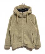 HELLY HANSENヘリーハンセン）の古着「ブローストッパーファイバーパイルサーモフーディ」｜ベージュ