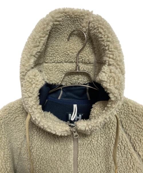 HELLY HANSEN（ヘリーハンセン）HELLY HANSEN (ヘリーハンセン) ブローストッパーファイバーパイルサーモフーディ ベージュ サイズ:Mの古着・服飾アイテム