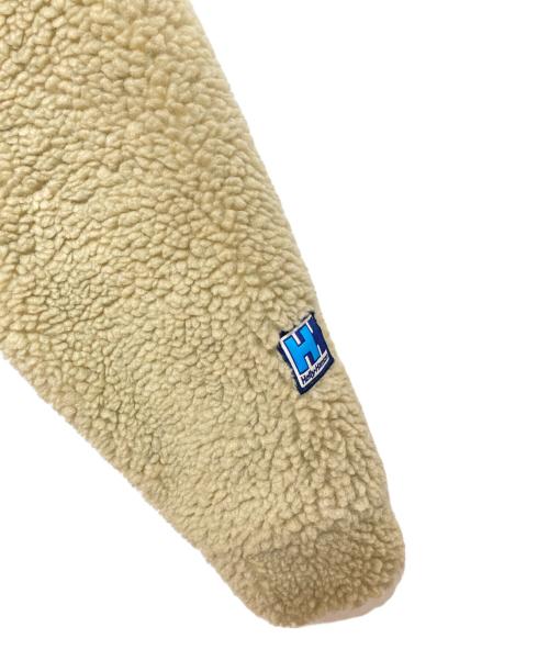 HELLY HANSEN（ヘリーハンセン）HELLY HANSEN (ヘリーハンセン) ブローストッパーファイバーパイルサーモフーディ ベージュ サイズ:Mの古着・服飾アイテム