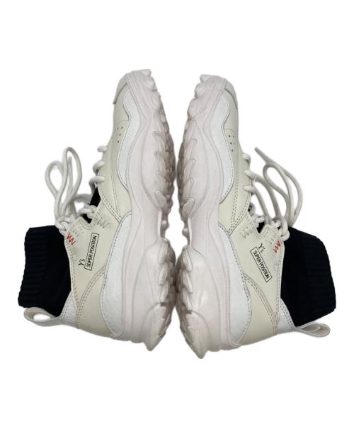 adidas（アディダス）adidas (アディダス) Y's (ワイズ) Y's SEEULATER X GSG9 ホワイト×ブラック サイズ:SIZE 25cmの古着・服飾アイテム