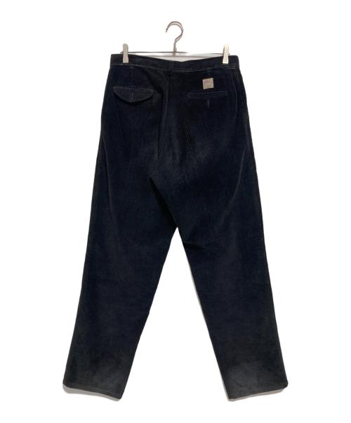 POLO RALPH LAUREN（ポロ・ラルフローレン）POLO RALPH LAUREN (ポロ・ラルフローレン) 90’Sコーデュロイワイドパンツ ブラック サイズ:SIZE W29の古着・服飾アイテム