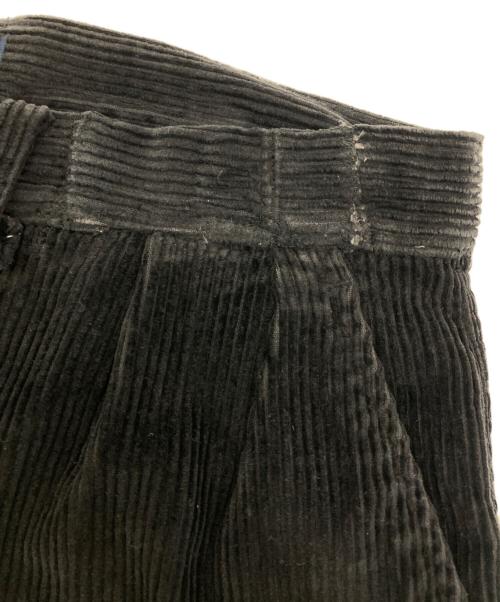 POLO RALPH LAUREN（ポロ・ラルフローレン）POLO RALPH LAUREN (ポロ・ラルフローレン) 90’Sコーデュロイワイドパンツ ブラック サイズ:SIZE W29の古着・服飾アイテム