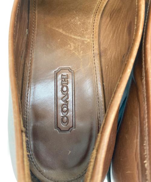 COACH（コーチ）COACH (コーチ) コインローファー ブラウン サイズ:9 1/2の古着・服飾アイテム