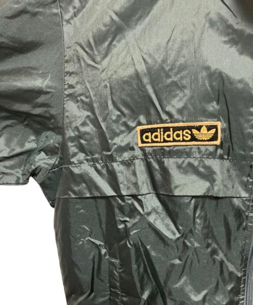 adidas（アディダス）adidas (アディダス) ナイロンブルゾン グレー サイズ:Lの古着・服飾アイテム
