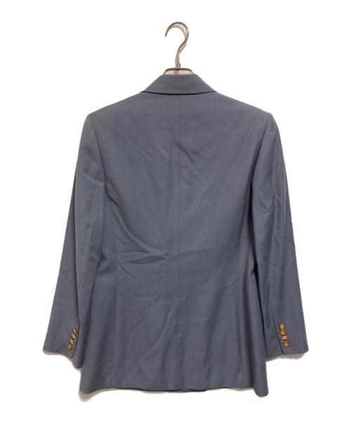 POLO RALPH LAUREN（ポロ・ラルフローレン）POLO RALPH LAUREN (ポロ・ラルフローレン) 金釦ダブルブレザー グレー サイズ:7の古着・服飾アイテム