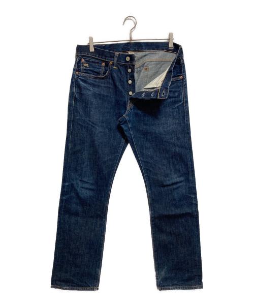 RRL（ダブルアールエル）RRL (ダブルアールエル) セルビッチデニムパンツ インディゴ サイズ:W32の古着・服飾アイテム