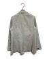 MUNICH (ミューニック) コットンリネンピンヘッドダブルテーラージャケット グレー サイズ:S：6000円