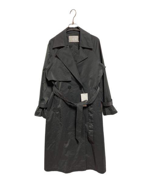 icB（アイシービー）icB (アイシービー) メモリートレンチ コート グレーの古着・服飾アイテム
