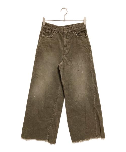 JOHNBULL（ジョンブル）JOHNBULL (ジョンブル) 硫化染めボトム ブラウン サイズ:SSの古着・服飾アイテム