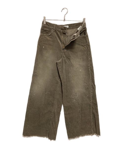 JOHNBULL（ジョンブル）JOHNBULL (ジョンブル) 硫化染めボトム ブラウン サイズ:SSの古着・服飾アイテム