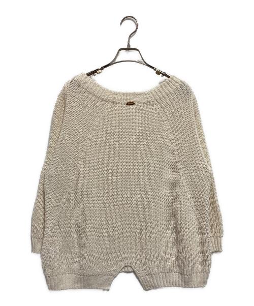 MUSE de Deuxieme Classe（ミューズ ドゥーズィエム クラス）MUSE de Deuxieme Classe (ミューズ ドゥーズィエム クラス) Lily Linen アゼ プルオーバー アイボリー サイズ:なしの古着・服飾アイテム