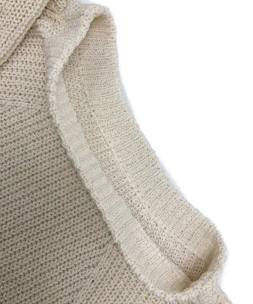 MUSE de Deuxieme Classe（ミューズ ドゥーズィエム クラス）MUSE de Deuxieme Classe (ミューズ ドゥーズィエム クラス) Lily Linen アゼ プルオーバー アイボリー サイズ:なしの古着・服飾アイテム