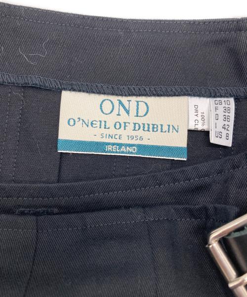 O'NEIL OF DUBLIN（オニールオブダブリン）O'NEIL OF DUBLIN (オニールオブダブリン) ラップスカート ブラック サイズ:SIZE 10の古着・服飾アイテム