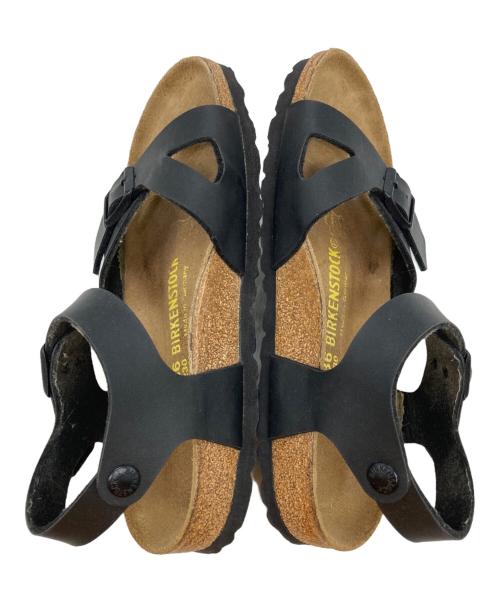 BIRKENSTOCK（ビルケンシュトック）BIRKENSTOCK (ビルケンシュトック) リオ サンダル ブラック サイズ:23の古着・服飾アイテム