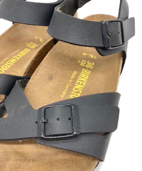 BIRKENSTOCK（ビルケンシュトック）BIRKENSTOCK (ビルケンシュトック) リオ サンダル ブラック サイズ:23の古着・服飾アイテム