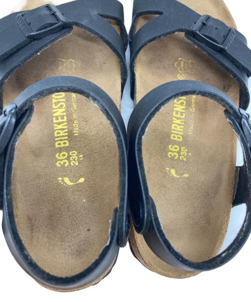 BIRKENSTOCK（ビルケンシュトック）BIRKENSTOCK (ビルケンシュトック) リオ サンダル ブラック サイズ:23の古着・服飾アイテム