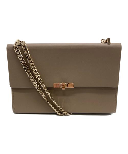 MAISON BOINET（メゾン ボワネ）MAISON BOINET (メゾン ボワネ) ショルダーバッグ ベージュの古着・服飾アイテム