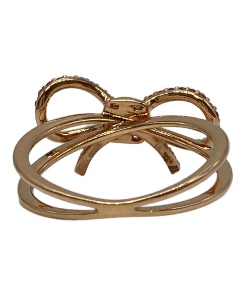 Ferragamo（フェラガモ）Ferragamo (フェラガモ) リボンモチーフリング サイズ:16号の古着・服飾アイテム