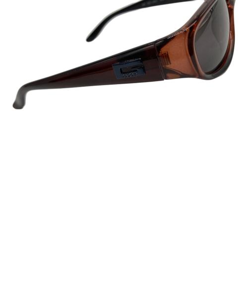 GUCCI（グッチ）GUCCI (グッチ) サングラス ブラウン サイズ:55□16 120の古着・服飾アイテム