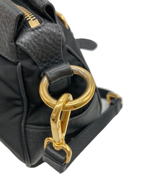 PRADA（プラダ）PRADA (プラダ) 2WAYショルダーバッグ ブラックの古着・服飾アイテム
