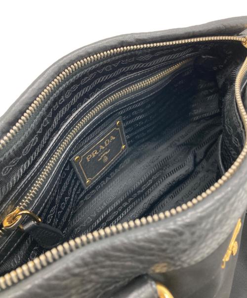 PRADA（プラダ）PRADA (プラダ) 2WAYショルダーバッグ ブラックの古着・服飾アイテム