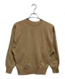 CIOTA（シオタ）の古着「クルーネックスウェット」｜ベージュ