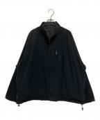 UNFILOアンフィーロ）の古着「ポーラテック リバーシブルブルゾン」｜ブラック