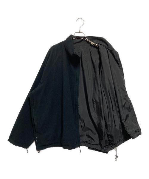 UNFILO（アンフィーロ）UNFILO (アンフィーロ) ポーラテック リバーシブルブルゾン ブラック サイズ:Mの古着・服飾アイテム