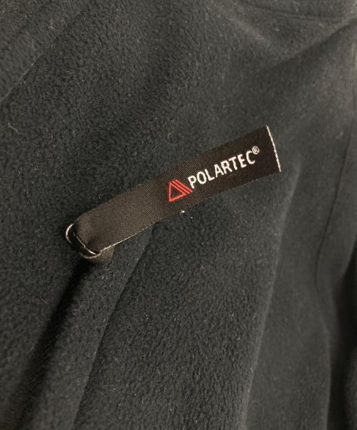 UNFILO（アンフィーロ）UNFILO (アンフィーロ) ポーラテック リバーシブルブルゾン ブラック サイズ:Mの古着・服飾アイテム