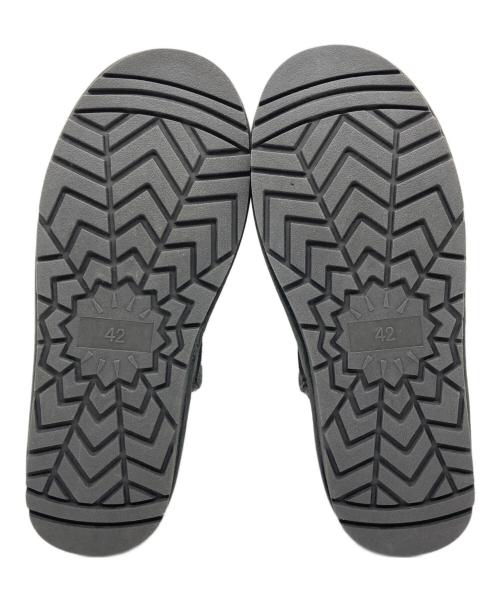 PAPAS（パパス）PAPAS (パパス) ムートンブーツ グレー サイズ:42の古着・服飾アイテム