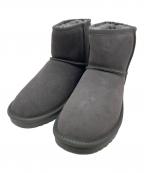 PAPASパパス）の古着「ムートンブーツ」｜グレー