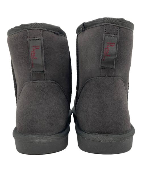 PAPAS（パパス）PAPAS (パパス) ムートンブーツ グレー サイズ:42の古着・服飾アイテム