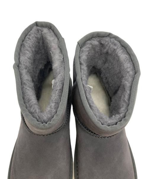 PAPAS（パパス）PAPAS (パパス) ムートンブーツ グレー サイズ:42の古着・服飾アイテム