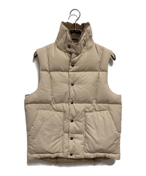 Engineered Garments（エンジニアドガーメンツ）Engineered Garments (エンジニアードガーメンツ) ダウンベスト ベージュ サイズ:Mの古着・服飾アイテム