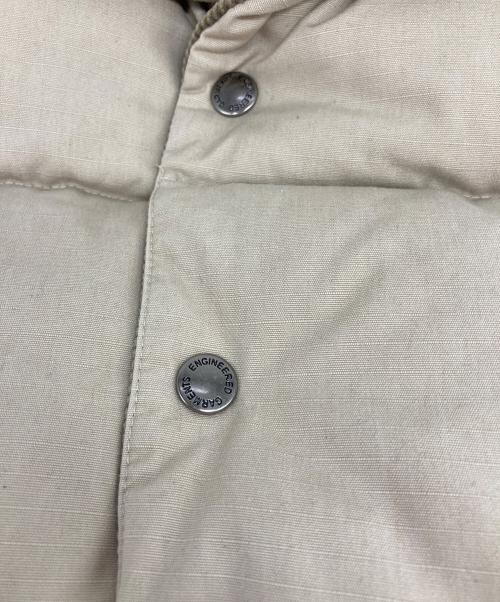 Engineered Garments（エンジニアドガーメンツ）Engineered Garments (エンジニアードガーメンツ) ダウンベスト ベージュ サイズ:Mの古着・服飾アイテム