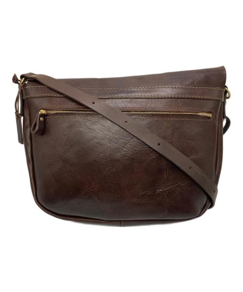 organ（オルガン）organ (オルガン) レザーショルダーバッグ ブラウンの古着・服飾アイテム