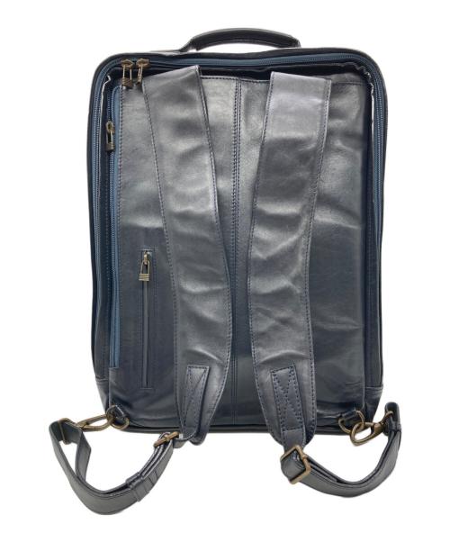 MOTHERHOUSE（マザーハウス）MOTHERHOUSE (マザーハウス) ZADAN BACKPACK ネイビーの古着・服飾アイテム