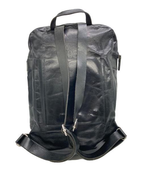 m0851（エム・ゼロ・エイト・ファイブ・ワン）m0851 (エム・ゼロ・エイト・ファイブ・ワン) レザーリュック ブラックの古着・服飾アイテム